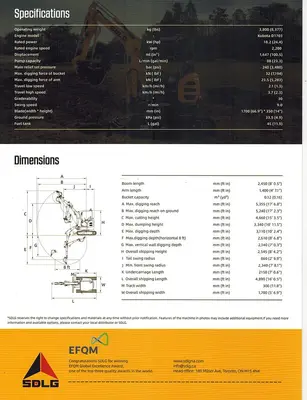 New | in-Stock 2026 SDJG ER 636H MINI EXCAVATOR Crawler Excavators - Mini Manitoba CA | Conquest Truck & Auto Sales #1421321