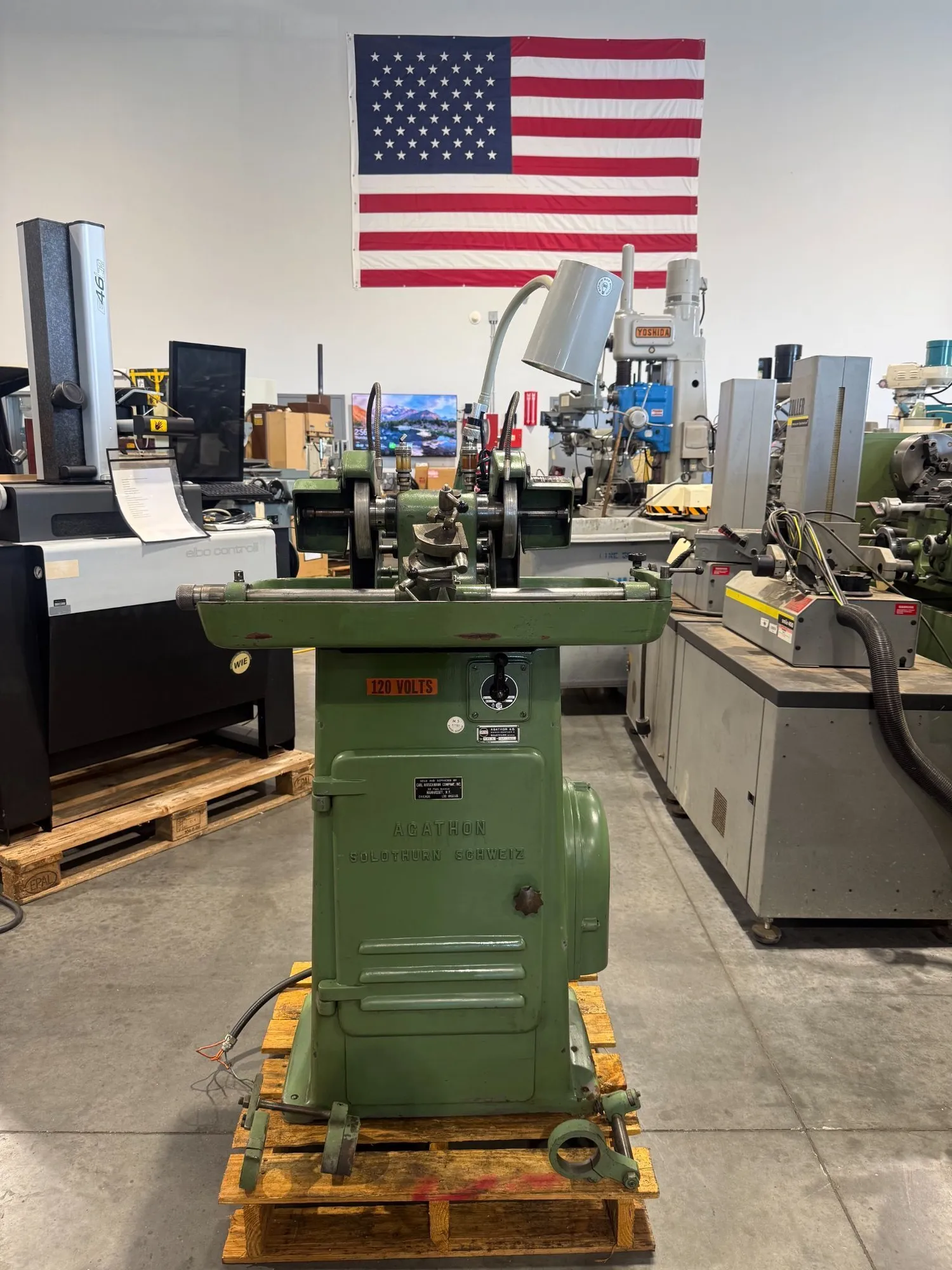 AGATHON 175A Precision Lapper Grinder SWISS #8491