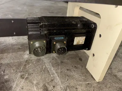 PRESS MOUNT SERVO FEED ROLLS & MOTOR: STOCK #23451