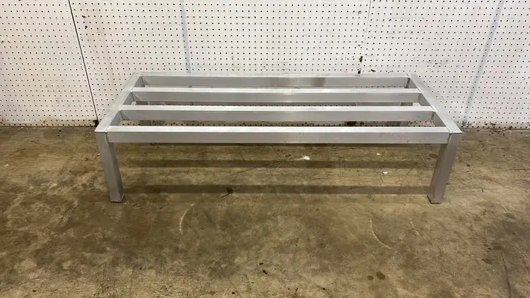 Used Falcon Restaurant Supply, Inc. Used 48" x 20" x 12" Aluminum Dunnage Rack - STS Racks/Shelving Illinois US | Falcon Restaurant Supply #1373574