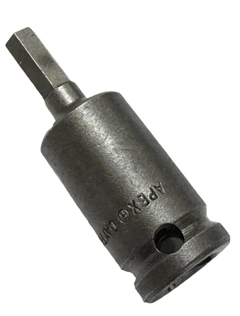 APEX 3/8" Drive 1/4" Impact Hex Bit Socket USA Made