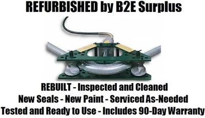 Greenlee 777 16491 1-1/4" - 4" Rigid Conduit Pipe Bender, Without Pump [Refurbished]