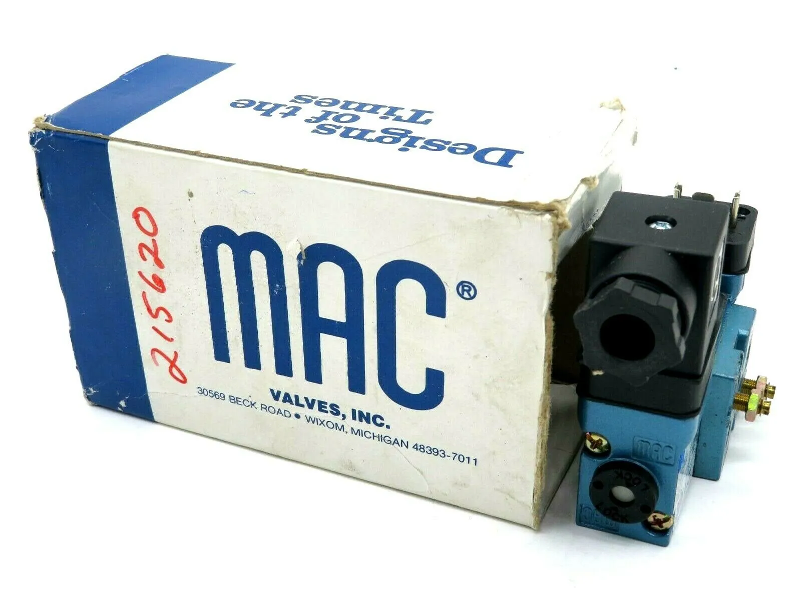 NEW MAC VALVE 622B-11-111JA SOLENOID VALVE 120/60 110/50 622B11111JA