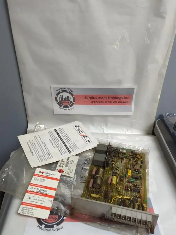 Used RELIANCE ELECTRIC 0-51874 Miscellaneous Equipment (Electrical & Power) | Surplus Asset Holdings #1195020