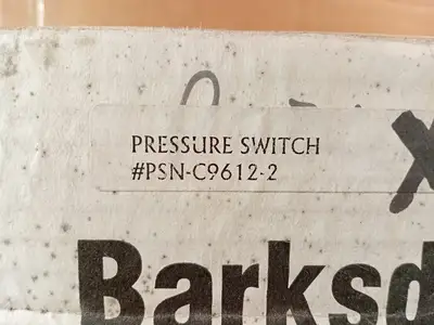 New | in-Stock BARKSDALE C9612-2 Switchgears British Columbia CA | Lenmark #239010