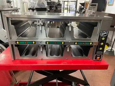 Used Duke Used Duke FWM34-23-120 Heated Pass Thru Food Warmer Holding Cabinet 120V Hot Food Warming, Holding, & Transport Cabinets Illinois US | Falcon Restaurant Supply #1376169