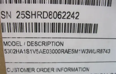NEW Rosemount 5302 HA1S1V5AE0300RAE5M1W3WUR8743