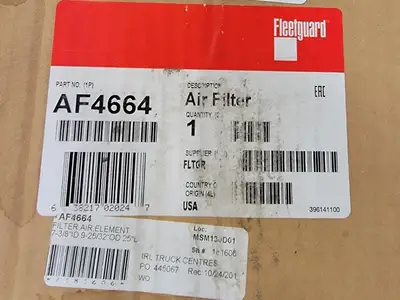 NEW FLEETGUARD AF4664