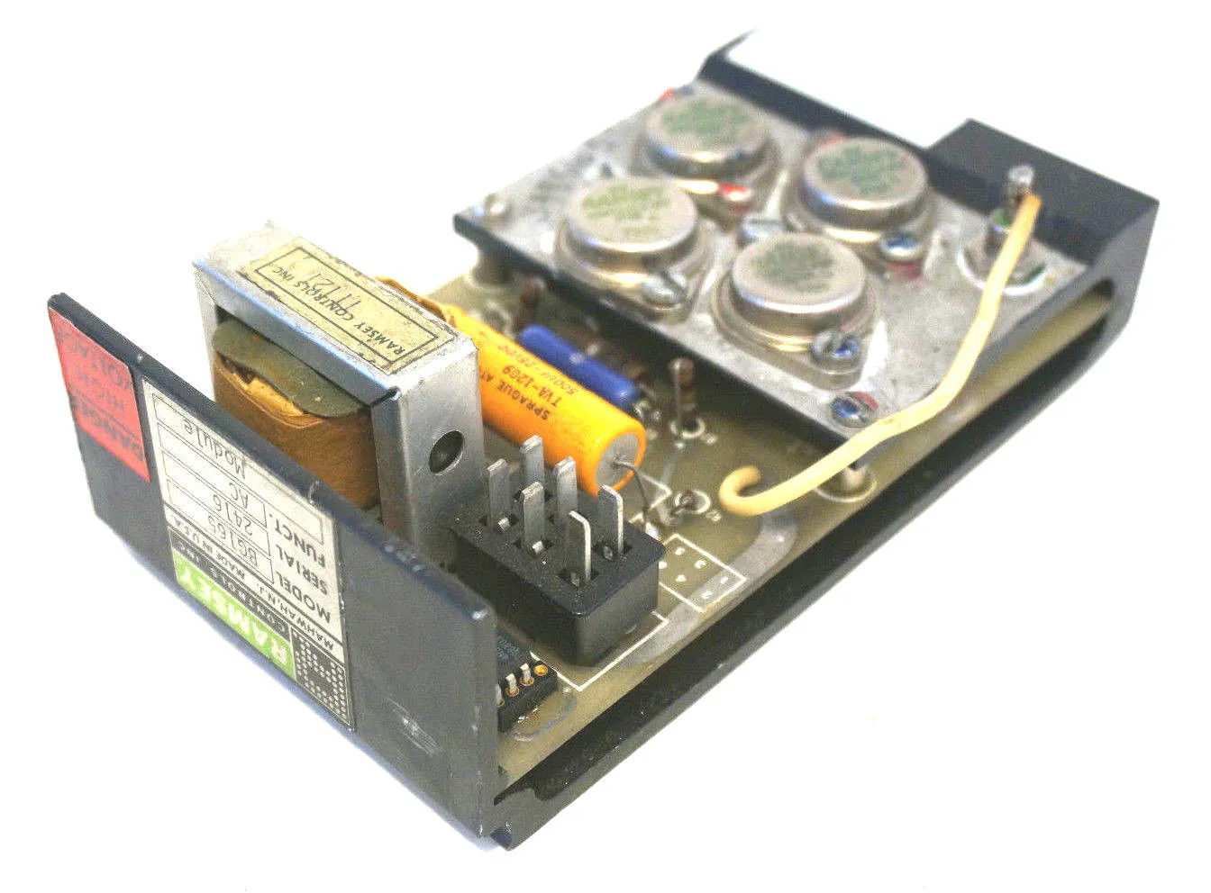 USED RAMSEY CONTROLS BG165 AC MODULE