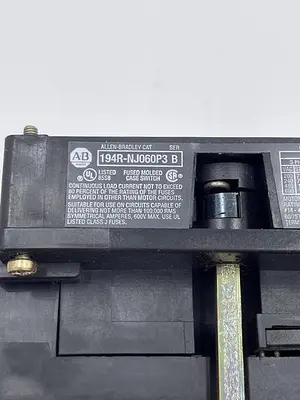Used ALLEN-BRADLEY ALLEN-BRADLEY 194R-NJ060P3 SER B Disconnects | ND Industrial Surplus #1214942