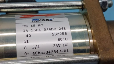 NEW CO-AX MK 15 NC 14 15C1 3/4DC 24L