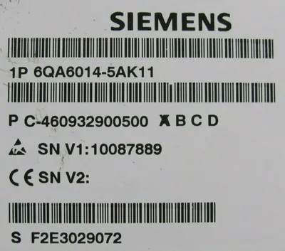 NEW SIEMENS 6QA6014-5AK11 THYRISTOR MODULE 6QA60145AK11
