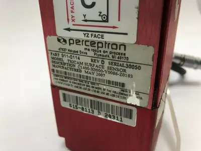 911-0114 | Perceptron  Digital 3 TriCam Surface Sensor Rev. D - Used