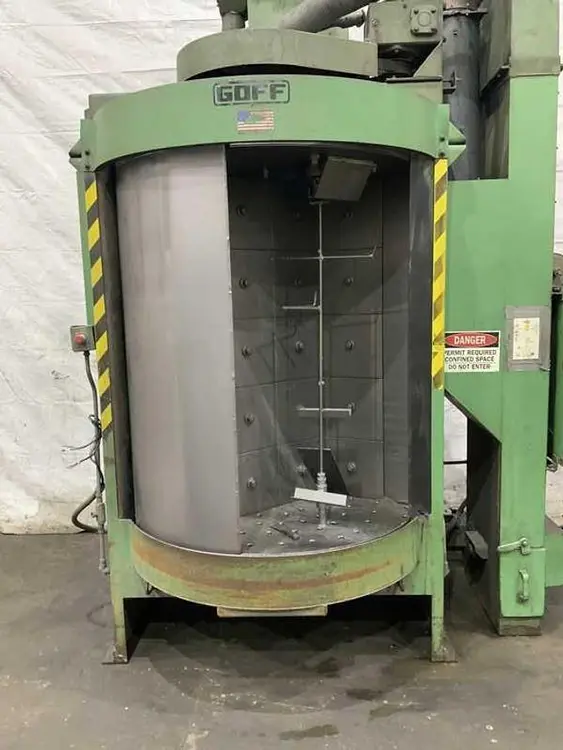 Used 1992 GOFF 2460S Shot Blast Cleaning (Peening / Airless) Pennsylvania US | Shot Blasting Equipment #314126