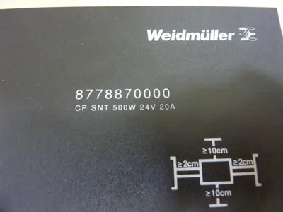 USED WEIDMULLER 8778870000