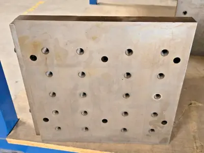 Suburban Tool PAW 121212 G Angle Block 12" x 12" x 12" Milled Plain Webbed