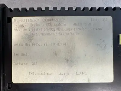 Eurotherm Controls 815P/RTD/4MA20/NONE/DHD/FLD/485/96/F/70/0/400... (8.4.8)