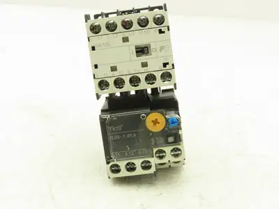 Fuji SK12L Motor Starter Contactor 5.5kW 600V TK12W & Thermal Overload .95-1.45A