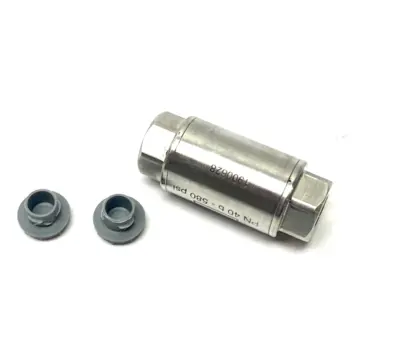 USED LEGRIS, DIXON UNI-DIRECTIONAL CHECK VALVE 1/4" NPT FEMALE ENDS 316 SS
