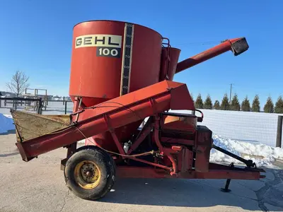 Used GEHL MX100 Grinder Mixer Nebraska US | Trustworthy Equipment #1403418
