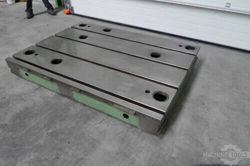Used 1988 ZERBST DP1 / S2 &AMP; DP2 / S3 &AMP; DP3 / S3 Tables, Floor & Layout Plates NL | Mach 4 Metal #117031