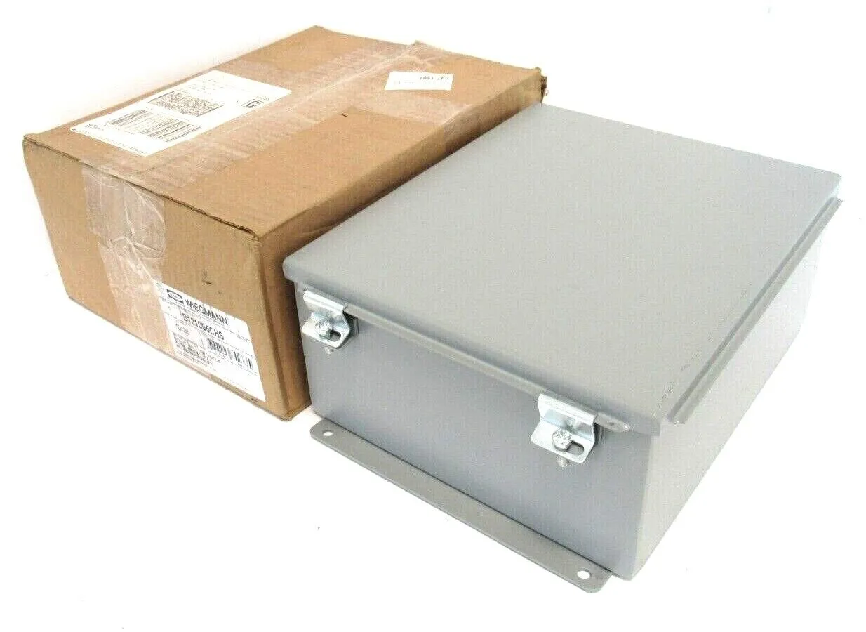 NEW WIEGMANN B121005CHS ENCLOSURE 10x12x5