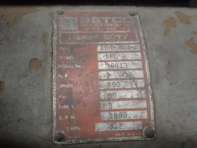 USED SETCO INDUSTRIES SPL