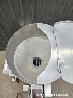 Stainless Hammer Mill by Fitzpatrick – Screw Feeder, Mounted on Casters