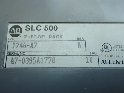 Used ALLENBRADLEY 1746A7 PLC Chassis Ohio US | HGR 24 #1064626