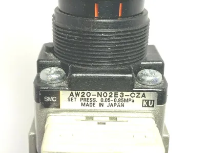 USED SMC PNEUMATIC FILTER AND SWITCH
