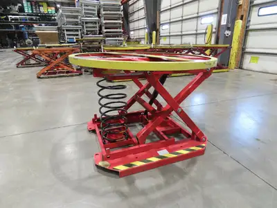 Southworth PP360-R4 Pallet Pal Positioner 1-Spring Level Loader Turntable 28"H