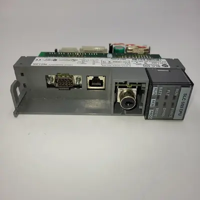 Used ALLEN BRADLEY ALLEN BRADLEY SLC500 PROCESSING UNIT 1747-L532 SER. D PLC Processors | ND Industrial Surplus #1221494