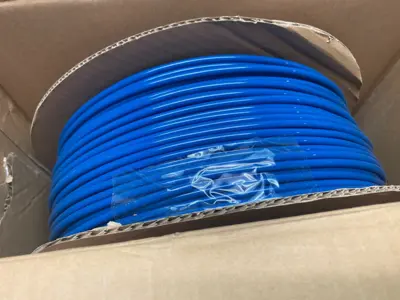 USED SMC POLYURETHANE TUBING TU 6MM BLUE