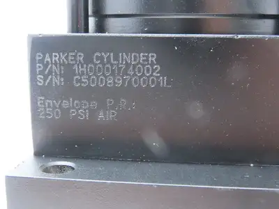 Parker 4.00J2ANLU19A3.000 Pneumatic Air Cylinder 4" Bore x 3" Stroke 250PSI