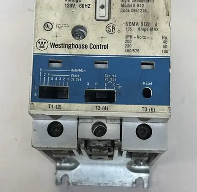 USED WESTINGHOUSE W200M4CFC