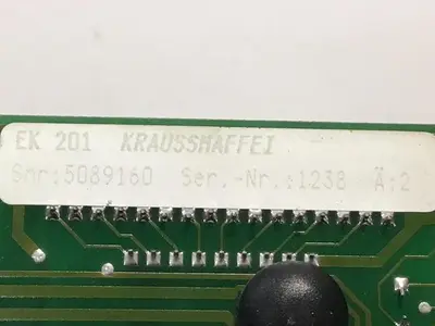 Used KRAUSS MAFFEI EK 201 Electronics & Components Michigan US | Ideal Machinery #1310485