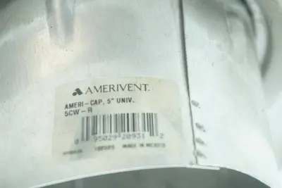 Americap Type B Gas Vent Cap. Galvanized Metal