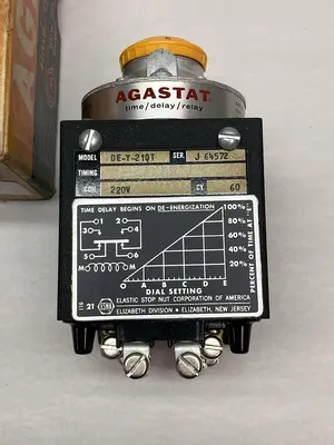 New | in-Stock AGASTAT DE-Y-210T Miscellaneous Equipment (Electrical & Power) Ohio US | Surplus Asset Holdings #1208946
