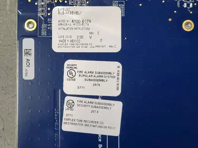 USED SIMPLEX 4100-6079