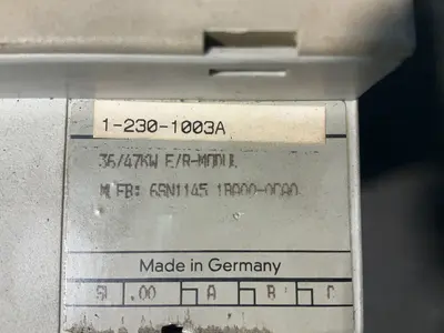 Used SIEMENS 6SN1145  1BA000CA0 Servo Drives Ohio US | HGR 24 #1355844