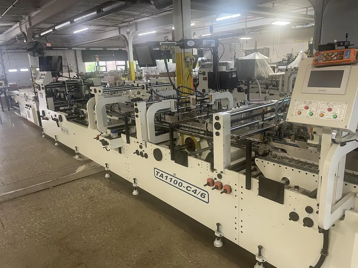USED 2018 BRAUSSE TA1100 C4/6 FOLDER GLUER