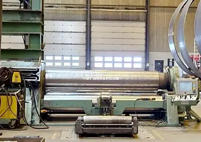 Used 2009 ROUNDO SWEDEN P-AS 3000 X 550W CNC Plate Bending Rolls including Pinch | F.M.T. Group s.r.o. #1252778