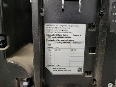 USED ALLEN-BRADLEY 20F1ANE099AN0NNNNN