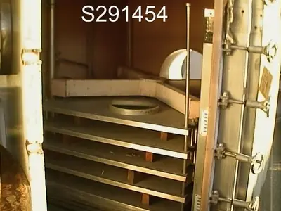 Dryer, Tray, Vacuum, 108 SF, 9 Trays, C/st, Hull, #S291454