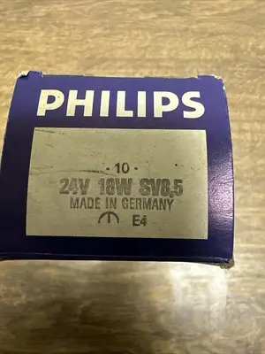 Used PHILLIPS 24V 18W SV8.5 Misc Electrical & Power Parts Ohio US | Surplus Asset Holdings #1245072