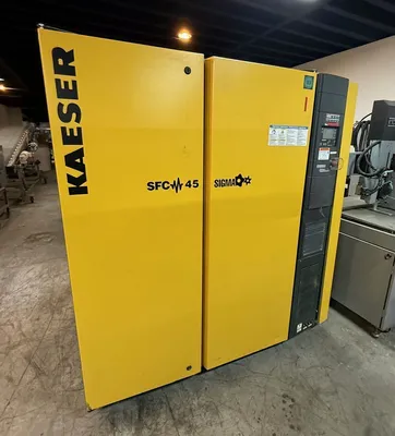 2013 KAESER SFC45 AIR COMPRESSORS, ROTARY SCREW/SLIDING VANE | Machinery Network (1)