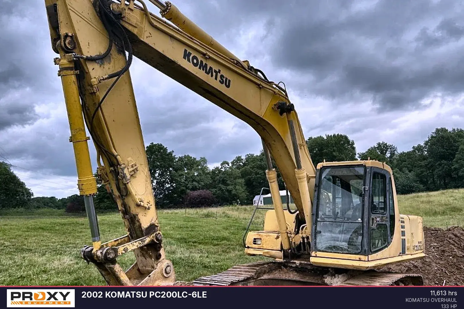 Used 2002 KOMATSU PC200LC-6LE Excavators Kentucky US | Proxy Equipment #1377847