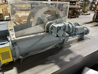 Netzsch Sludge pump Museum Piece trade show booth