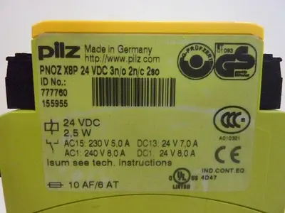 USED PILZ PNOZX8P24VDC3N/O2N/C2SO