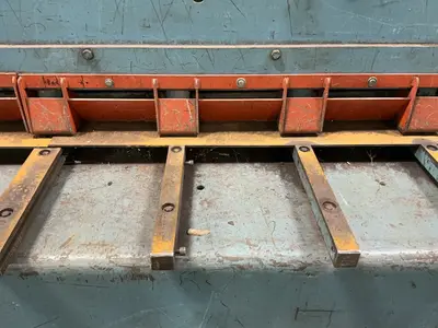 Used NIAGARA SPARTAN SP101/4 Power Squaring Shears (Inch) Ohio US | HGR 24 #1488605